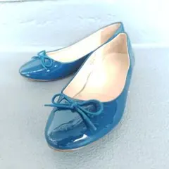 ユニクロ バレエシューズ S ブルー