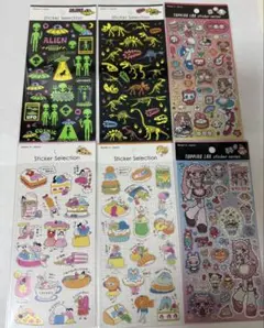シートシール　セリア　6点まとめ売り