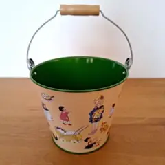 レトロ　フランスの子供用バケツ