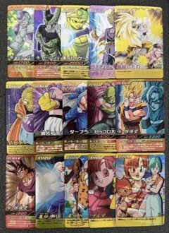 ドラゴンボールデータカードダス爆裂インパクト 烈レア プロモ 15枚まとめ売り