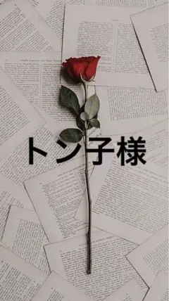 トン子様♡