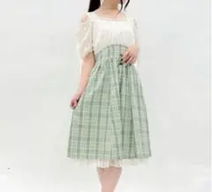 未使用品⭐︎axes femm ワンピース ２ｗａｙドッキングワンピース