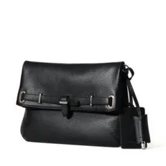 PELLE MORBIDA　MB037A-クラッチバッグ（BLACK）