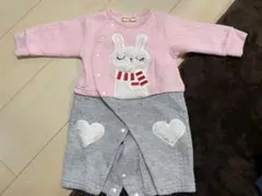 うさちゃん ロンパース 70cm