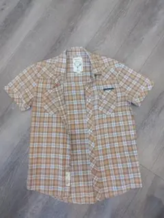 DIESEL チェック柄 半袖シャツ M