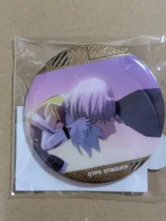 新条アカネ&ナイト 場面写グリッター缶バッジ