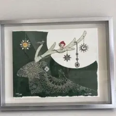 トナカイのアート 99/100 限定版