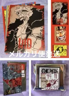 ONE PIECE ポスター レンチキュラー絵はがき アクリルバッジ キッド