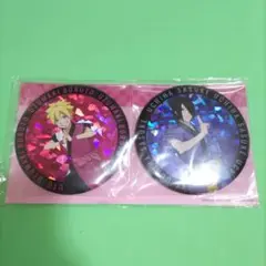 ②⑥ BORUTO おおきなキラキラ缶バッジ ボルト＆サスケ