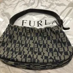 フルラ デニム地バック