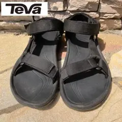 Teva ブラック スポーツサンダル 26cm