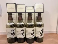 山崎ウイスキー 700ml 4本セット　空ピン