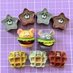 バーガー ワッフル フード トムジェ デコパ セット