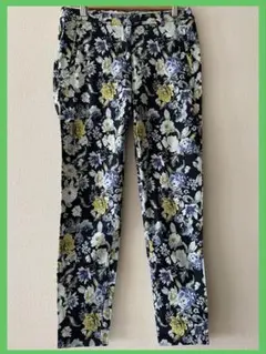 【EUR36・早い者勝ち・即購入OK・匿名配送】 H&M 花柄カジュアルパンツ