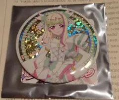 キミとアイドルプリキュア ホログラム缶バッジ　ブルジュラ キュアズキューン