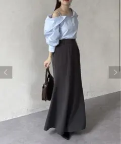 【未使用品】Thevon. iラインマーメイドスカート