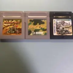 ゲームボーイウォーズ、TURBO、ゲームボーイウォーズ2 の3本セット