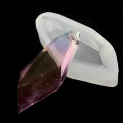 レジン　シリコンモールド　クリスタル型　大　1個