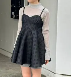 POPPY ハイネック トップス シースルー