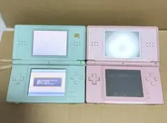 Nintendo dslite 2台まとめ　ピンク動作未確認