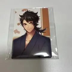 刀剣乱舞　スクエア缶バッジ　陸奥守吉行　軽装