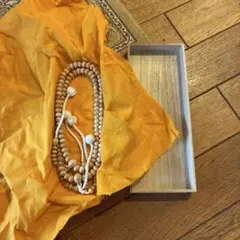 ⭐️値下げしました⭐️木製数珠と専用木箱セット