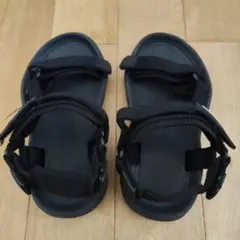 MAD FOOT マッドフット　ブラックサンダル19cm