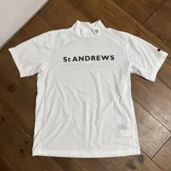 セントアンドリュース　モックネックシャツ　LL