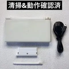 ij【清掃&動作確認済】Nintendo DS Lite クリスタルホワイト本体
