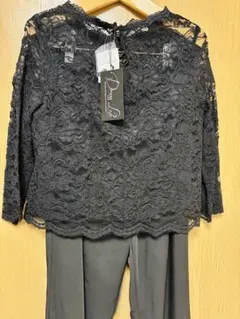【大幅値下げ】黒 ドレスアップセットアップ Lサイズ