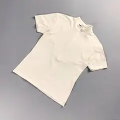 コムサデモード ハーフジップTシャツ ホワイト サイズS*PC1119