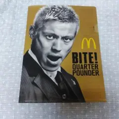 本田圭佑　マクドナルド　クリアファイル
