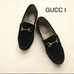 【グッチGUCCI 】ヴィンテージ ピットモカシン ローファー 23
