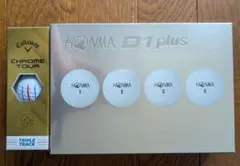 HONMA D1 plus +キャロウェイCHROME TOUR
