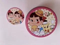 ペコちゃん　クッキー缶