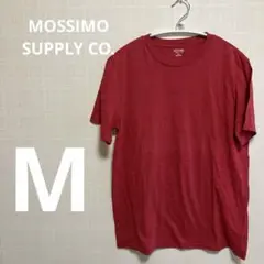 MOSSIMO 赤 【M】無地Tシャツ シンプル