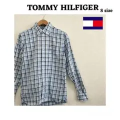限定セール TOMMY HILFIGER チェック柄長袖シャツ Sサイズ