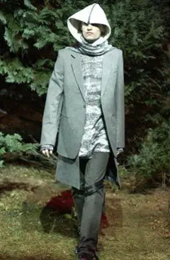 RAF SIMONS 02AW フード付き マフラー RAF SIMONS ラフシモンズ 02AW ARCHIVE Virginia Creeper期