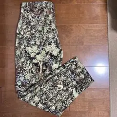 SNS Sneakersnstuff 植物柄 ワイドパンツ Lサイズ