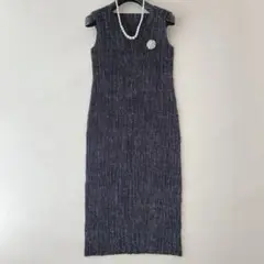☆極美品☆SPECCHIOスペッチオ☆総プリーツワンピース　日本製　サイズ40