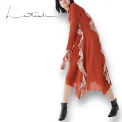 E108 Lautashi ラウタシー　ワンピース Dress 新品