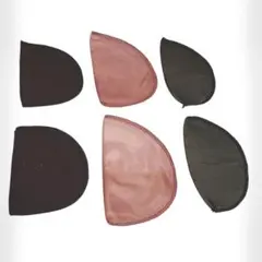 肩パッド 3色 ボルドー/スモークピンク/カーキ色 ハンドメイド 洋裁 パーツ