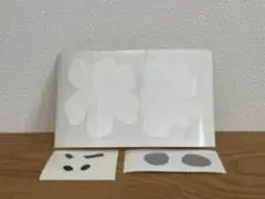 ＊ケシの花 カッティングステッカー＊ white ホワイト M