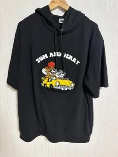 トム＆ジェリー　半袖パーカー