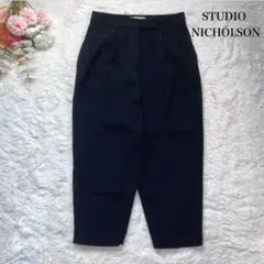 美品✨STUDIO NICHOLSON スタジオニコルソン　ウール　ワイドパンツ