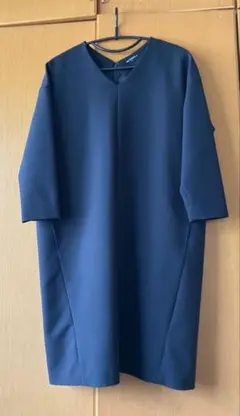 美品　23区　V襟　ブラック　コクーンワンピース　サイズ40