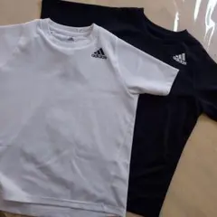 アディダス　140㎝　Tシャツ　2枚セット