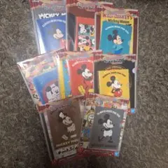 一番くじ〈Disney FANTASIA G賞 クリアファイル８種類　オマケ付き