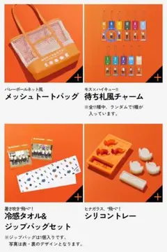 モスバーガー×ハイキュー サマーラッキーバッグ グッズ 5点セット　影山飛雄