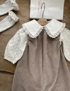 anneshirley ロンパース　cocoa ベビー服　秋服　冬服